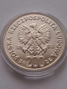 200 zł Mistrzostwa Świata Hiszpania 1982 r