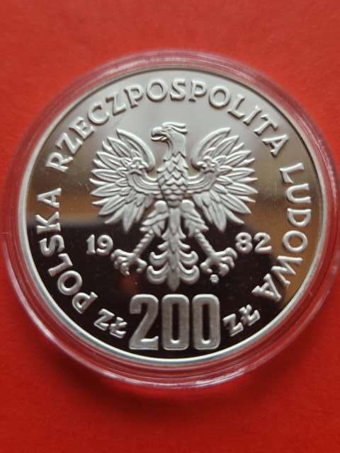 200 zł Mistrzostwa Świata Hiszpania 1982 r