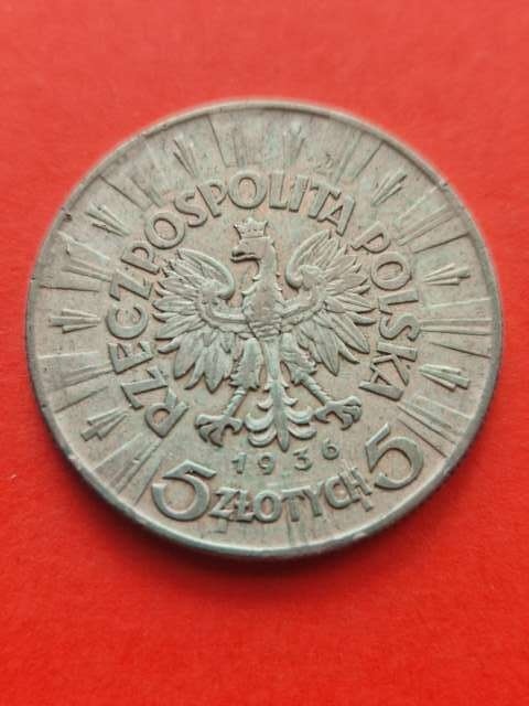 5 zł Józef Piłsudski 1936 r