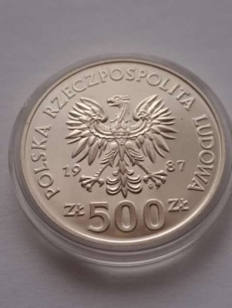 500 zł Igrzyska Seul 1987 r