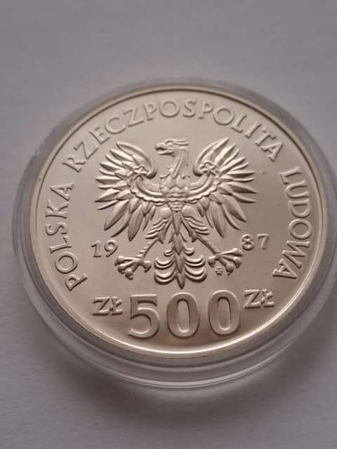 500 zł Igrzyska Seul 1987 r