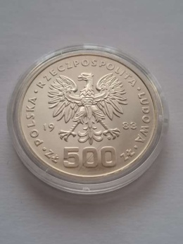 500 zł Zimowe Igrzyska Sarajewo 1983 r próba