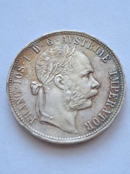 Austria 1 Floren Franciszek Józef I 1887 r