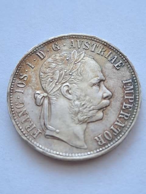 Austria 1 Floren Franciszek Józef I 1887 r