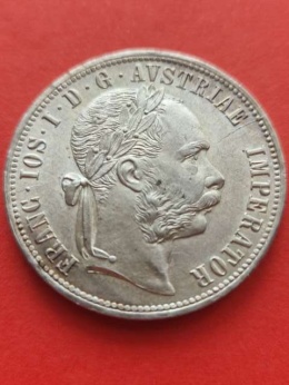 Austria 1 Floren Franciszek Józef I 1879 r