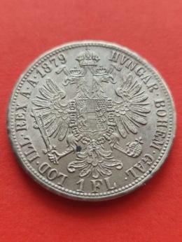 Austria 1 Floren Franciszek Józef I 1879 r