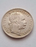 Austria 1 Floren Franciszek Józef I 1877 r