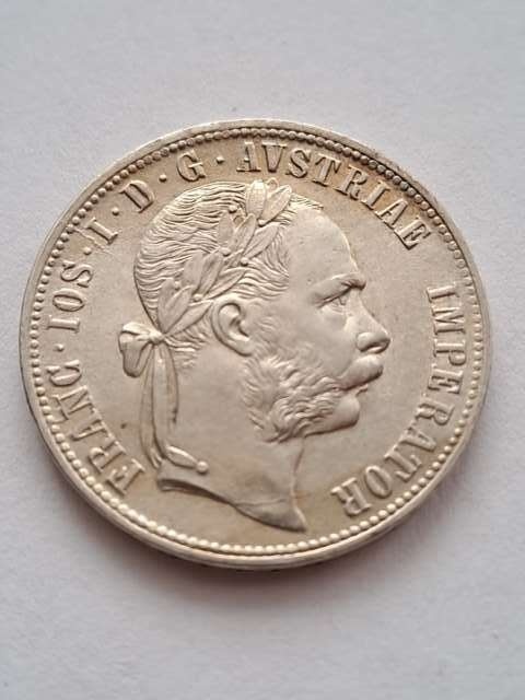 Austria 1 Floren Franciszek Józef I 1877 r