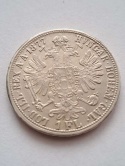 Austria 1 Floren Franciszek Józef I 1877 r
