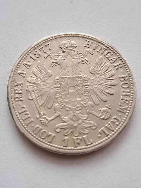 Austria 1 Floren Franciszek Józef I 1877 r