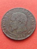 Francja 5 Centimes 1855 r