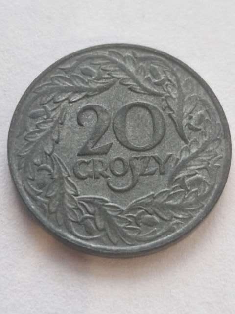 Generalna Gubernia 20 Groszy 1923 r