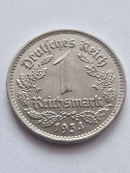 Niemcy 1 Marka Trzecia Rzesza 1934 r G