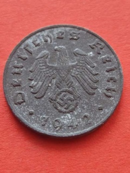 Niemcy 1 Pfenning Trzecia Rzesza 1942 r