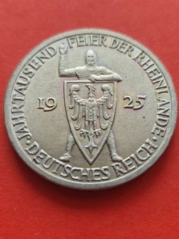 Niemcy 3 Marki Rheilande 1925 r A