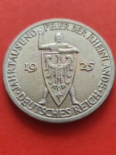 Niemcy 3 Marki Rheilande 1925 r A