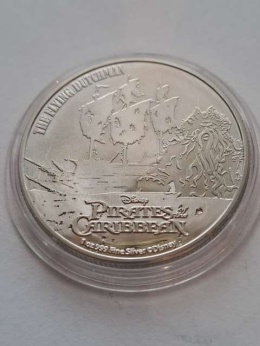 Niue 2 Dollars Piraci z Karaibów 2021 r