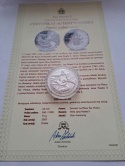 Numizmat Jan Paweł II Papież wybaczenia 2007 r