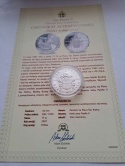 Numizmat Jan Paweł II Papież wybaczenia 2007 r