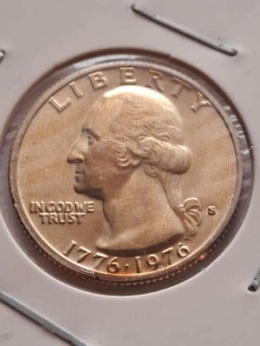 USA 1/4 Dollara Waszyngton 1776-1976 r