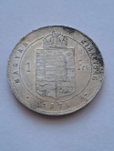 Węgry 1 Forint Franciszek Józef I 1879 r