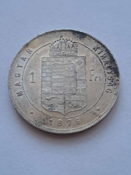 Węgry 1 Forint Franciszek Józef I 1879 r