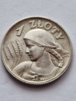 1 zł Żniwiarka 1925 r