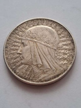 10 zł Głowa Kobiety 1932 r bez znaku