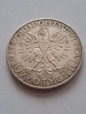 10 zł Głowa Kobiety 1932 r znak