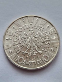 10 zł Józef Piłsudski 1939 r
