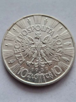 10 zł Józef Piłsudski 1939 r
