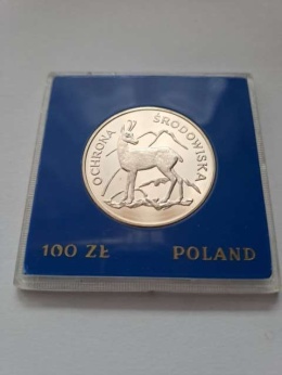 100 zł Ochrona Środowiska Kozica 1979 r