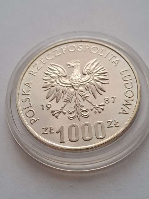 1000 zł Igrzyska XXIV Olimpiady 1987 r
