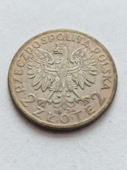 2 zł Głowa Kobiety 1934 r
