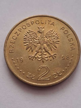 2 zł Zygmunt III Waza 1998 r