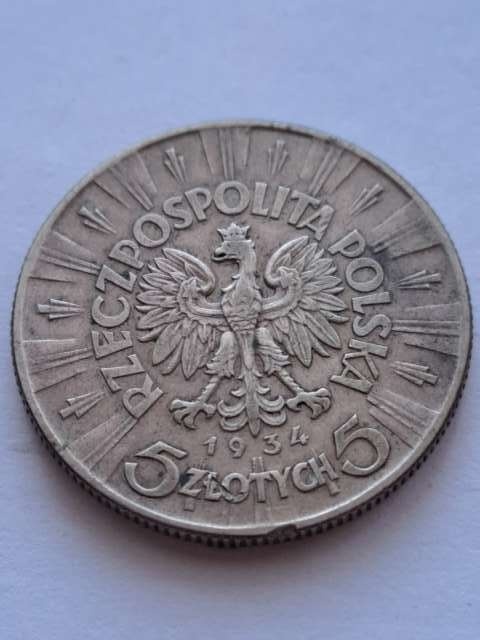5 zł Józef Piłsudski 1934 r