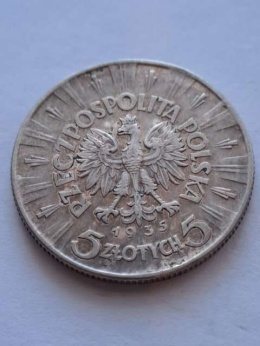 5 zł Józef Piłsudski 1935 r