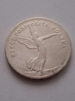 5 zł Nike 1928 r znak
