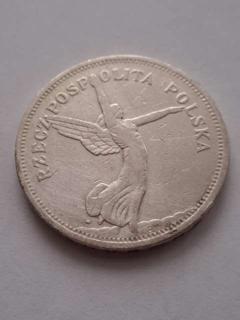 5 zł Nike 1928 r znak