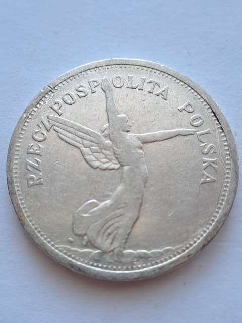 5 zł Nike 1928 r znak