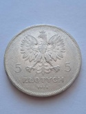 5 zł Nike 1928 rok bez znaku