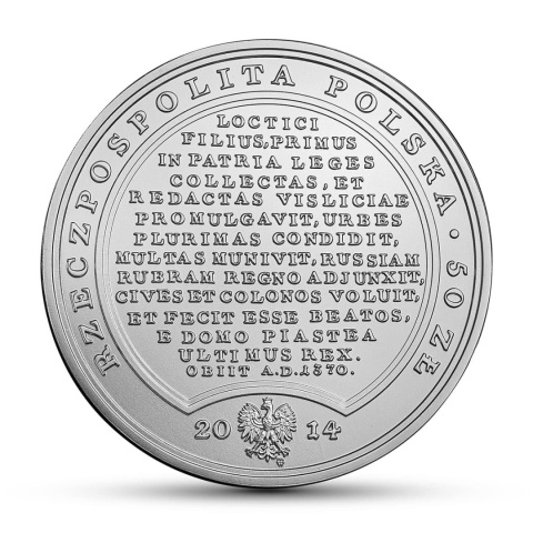 50 zł Kazimierz Wielki 2014 r