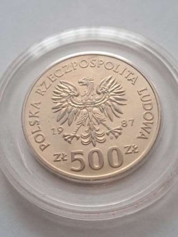 500 zł Igrzyska Seul 1987 r