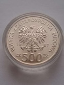500 zł XV Igrzyska Olimpijskie Calgary 1987 r