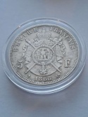 Francja 5 Franków Napoleon III 1868 r