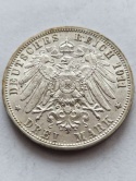 Niemcy 3 Marki Wirtembergia 1911 r