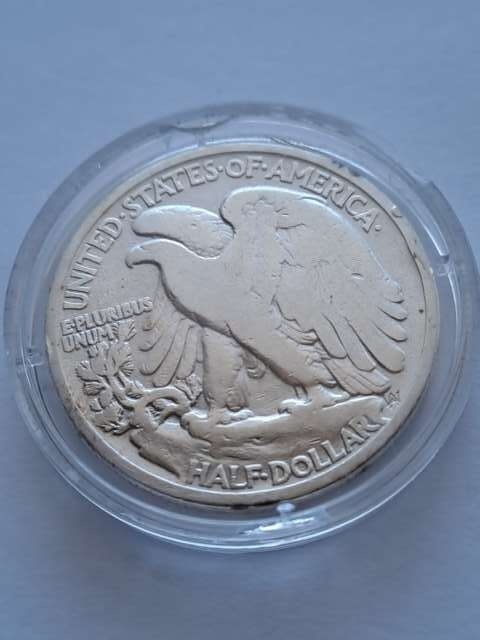 USA 1/2 Dollara idąca Wolność 1934 r