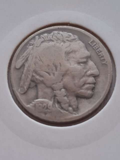 USA 5 Cent Bizon 1929 r