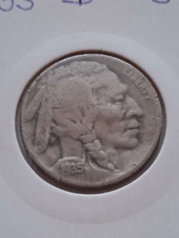 USA 5 Cent Bizon 1935 r