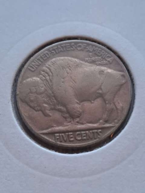 USA 5 Cent Bizon 1936 r
